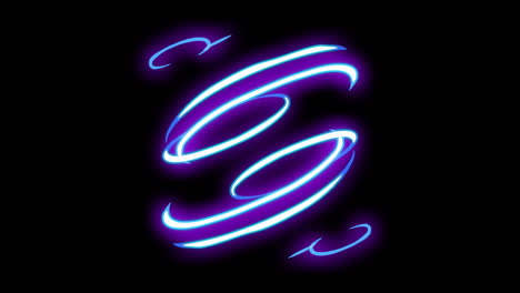 cartoon-hand-drawn-magic-shape-element-neon-effect-light-loop-Animation-video-transparent-background-with-alpha-channel